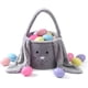 thumbnail image 1 of Yhmxh Organizadores y almacenamiento Canasta de Pascua con adorable conejito y orejas de peluche. Canastas de Pascua para la búsqueda de huevos, dulces y regalos. Almacenamiento de ducha, 1 of 5