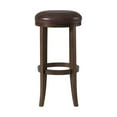 thumbnail image 4 of Alaterre Furniture Natick Bar Height Stool - Distressed Walnut - Set of 2, 4 of 8