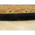 thumbnail image 3 of EORC AF10BK8X8R 7 ft. 9 Hand Tufted Wool Polonaise Transitional Polonaise Rug, Black - Round, 3 of 4