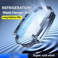 thumbnail image 5 of Ventilador de Cintura Portátil, Ventilador con Cinturón de Hielo, Refrigeración para Deportes Al Aire Libre, Mini Ventilador Portátil de Aire Acondicionado, 5 of 5