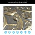 thumbnail image 5 of Embossing ceiling tiles Vintage ceiling panels for Cafe Club HOTEL PL07 Ancient gold 10Pcs/pack, 5 of 10