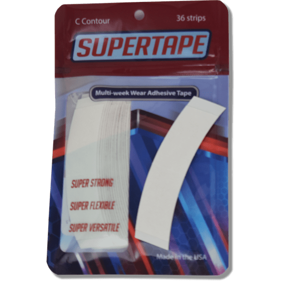 Supertape C Contour Double Sided Super Tape Liner ~ Lace Wig 36 Pieces