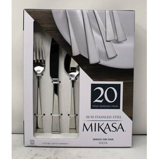 Mikasa Lucia 20-Piece Flatware Set - Crafted with Premium 18/10