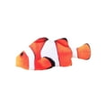 thumbnail image 3 of Sleeping Hugging Pillows, Cute Fish Plush Toys, Soft Cartoon Baby Companions, Simulation Fish Shape Doll for Halloween, Birthday Bedroom Gift clown fish 40cm, 3 of 8
