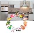 thumbnail image 3 of Suodoka 11‑Pack 3D Animal Fridge Magnets – Strong Magnet, Vivid Zodiac Designs, Glossy Silicone, Kids Learning Toy, 3 of 8