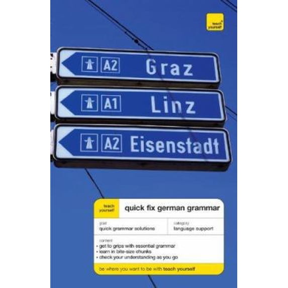 Pre-Owned Teach Yourself Quick-Fix German Grammar (Teach Yourself Language) (Paperback) 0071485112 9780071485111