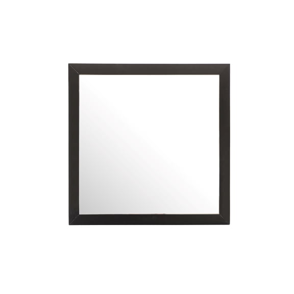 Contemporary Home Living Wooden Framed Dresser Mirror - 41" - Black