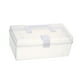 thumbnail image 1 of Recipiente de Contenedor Transparente, con Organizador de Tapa Duradero para Almacenar Costura de Cosméticos, 1 of 3