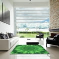 thumbnail image 6 of Ahgly Company Indoor Rectangle Patterned Green Area Rugs, 2' x 3', 6 of 6