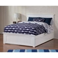 thumbnail image 4 of Nantucket Platform Bed with Matching Foot Board with Twin Size Urban Trundle Bed, Multiple Sizes, Multiple Colors, 4 of 5