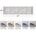 thumbnail image 2 of Rugs for Living Room Area Rug Carpet x Vintage Living Room Rugs for Bedrooms Machine Washable Rug for Dining Room Nusery Floral Distressed Grey Rug, 2 of 7
