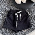 thumbnail image 2 of MEZZALL Girls Summer Casual Solid Color Shorts Skorts Elastic Waist Solid Color Comfortable Shorts For Toddler Kids Daily Wear Lovely / 2-3 Years, 2 of 3
