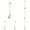 Gold, variant on 5Pcs Halloween Pumpkin Spoons Stainless Steel Creative Pumpkin Head Coffee Tea Stirring Spoon Dessert Spoon for Home Restaurant Halloween Party Afternoon Tea Coffee Bar Essential
