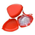 thumbnail image 2 of CPR de Emergencia Face Shield, Aislamiente de Seguridad de Reanimador de Bolsillo de Rescate Limpio para kits de Primeros auxilios, 2 of 8