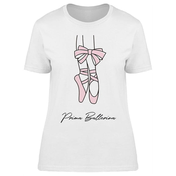 Prima Ballerina Shoes T-Shirt Women -Image by Shutterstock, Female 3X-Large