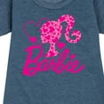 thumbnail image 3 of Barbie - Logo Hearts - Toddler And Youth Girls Fleece Dress, 3 of 5