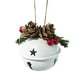 thumbnail image 2 of Christmas Tree Decorations Gold White Red Metal Pendants Christmas Decorations Hanging Ornaments, 2 of 3