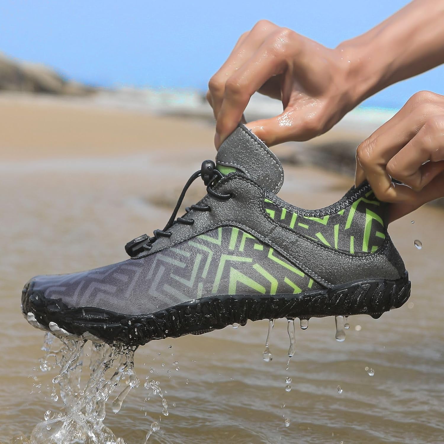 Hiking Shoes Barefoot Shoes for Women Non-Slip Healthy Barefoot Shoes Breathable Fashion Trail Rnning Shoes Mens Wide Toe Shoes Pro Barefoot Shoes