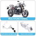 thumbnail image 3 of BALAHAPY Para Manillar De Motocicleta Multifuncional En Color Plata Para Protección Antirrobo, 3 of 8