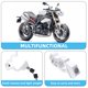 thumbnail image 3 of BALAHAPY Para Manillar De Motocicleta Multifuncional En Color Plata Para Protección Antirrobo, 3 of 8
