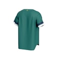 thumbnail image 3 of Men's GameDay Greats Teal UNC Wilmington Seahawks Baseball Jersey, 3 of 3