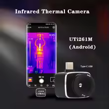 UNI-T Thermal Imager UTi261M Industrial Floor Heat PCB Detection Thermometer Adjustable Lens Infrared Thermal Camera