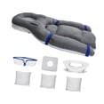 thumbnail image 1 of Almohada para la cara boca abajo, reposacabezas, soporte cómodo, altura ajustable, cojín para la cara acostado Gris, 1 of 9