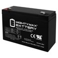 thumbnail image 1 of Mighty MAX Battery Batería Mighty MAX ML12-6F2 – 6 V, 12 AH SLA – Producto de la Marca Mighty MAX, 1 of 7