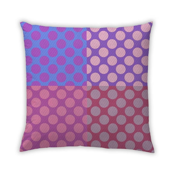 Ahgly Company Outdoor Square Contemporary Throw Pillow, 18 inch by 18 inch