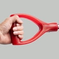 thumbnail image 4 of D Grip Shovel Handle Replacement 1-1/4 Inch Inner Diameter 32mm PVC, Red Plastic Spade Snow Shovel Replacement Handle for Digging Raking Tools Garden Accessories 1 PCS, 4 of 9