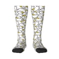 thumbnail image 1 of Gaeub Chaussettes Design Imprimé Canard Chaussettes Hautes Extensibles pour Hommes Femmes Adolescents, Chaussettes de Softball Soccer pour Randonnée, Sport, 1 of 6