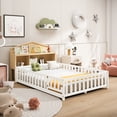 thumbnail image 6 of Jopath Headboard for Full Size Bed with Storage Shelf,Head Board Floor Bed,Sturdy and Stable,Easy Assembly,Natural, 6 of 6