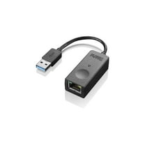 Lenovo ThinkPad USB3.0 to Ethernet Adapter - USB 3.0 - 1 Port(s) - 1 - Twisted Pair - 10/100/1000Base-T - Desktop