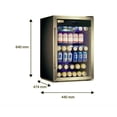thumbnail image 4 of Frigobar Refrigerador Cava Acero Inox 85l 120 Latas 3.2 Pies CoolTech COOLBG85, 4 of 8