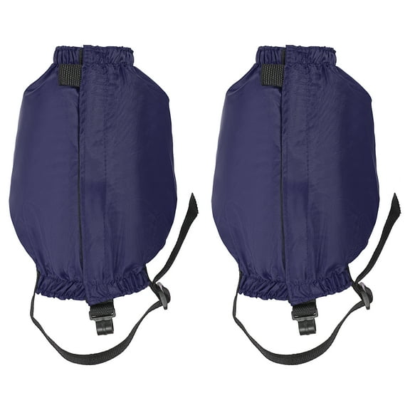 Uxcell Leg Gaiters, Waterproof Shoe Covers Adjustable Snow Boot Gaiter, Navy Blue