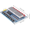 thumbnail image 2 of Generic Microcontroller Display Module 2pcs 8 Keys LED Digital Tube High, 2 of 6