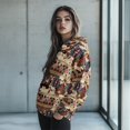 thumbnail image 2 of FOR U DESIGNS Aztec Tribal Pullover Hoodies for Women Oversized Sweatshirts Size S Hoodie Lightweight Sweatshirt with Hood for Women Pullover Long Sleeve Sportswear, 2 of 7