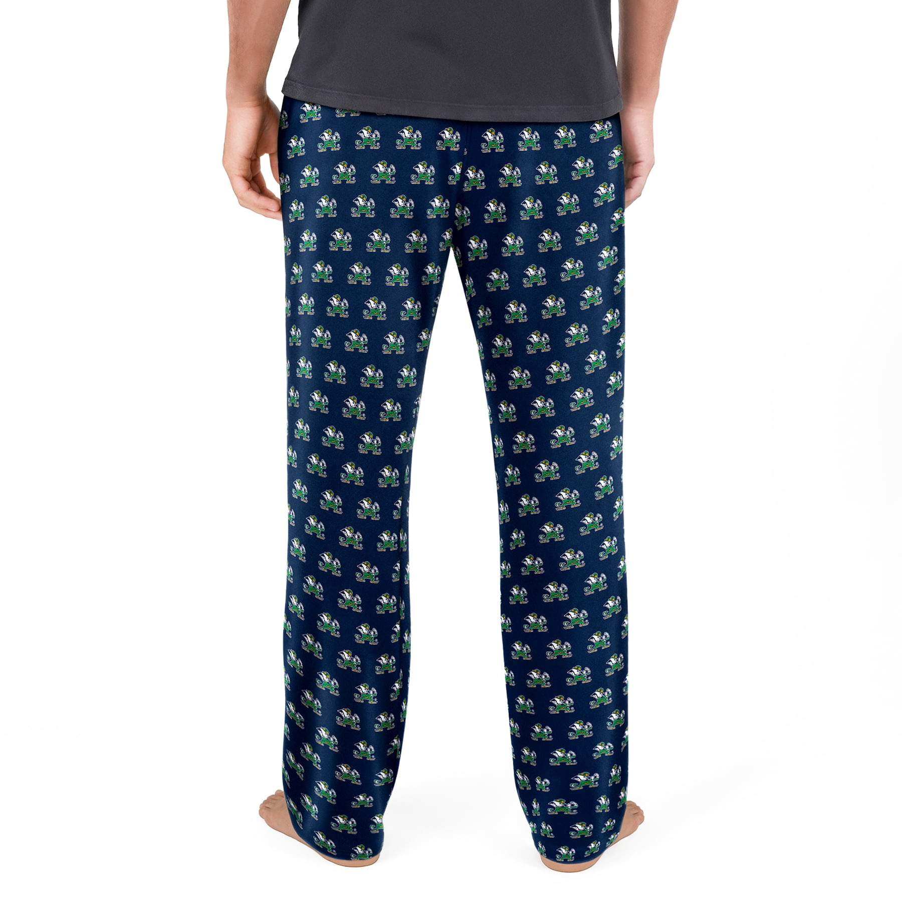 NCAA Mens Notre Dame Fighting Irish All Over Print Pajama Pants