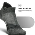 thumbnail image 6 of Feetures Elite Ultra Light Cushion Ankle Socks - Sport Sock with Targeted Compression - New Gray, M (1 Pair), 6 of 8
