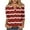 Red W, variant on Summer Savings Clearance 2024! TAGOLD Summer Tops T-shirt Blouse for Womens,Fashion Women's Casual Blouses Striped Printed T-Shirt 3/4 Sleeved V-Neck Top