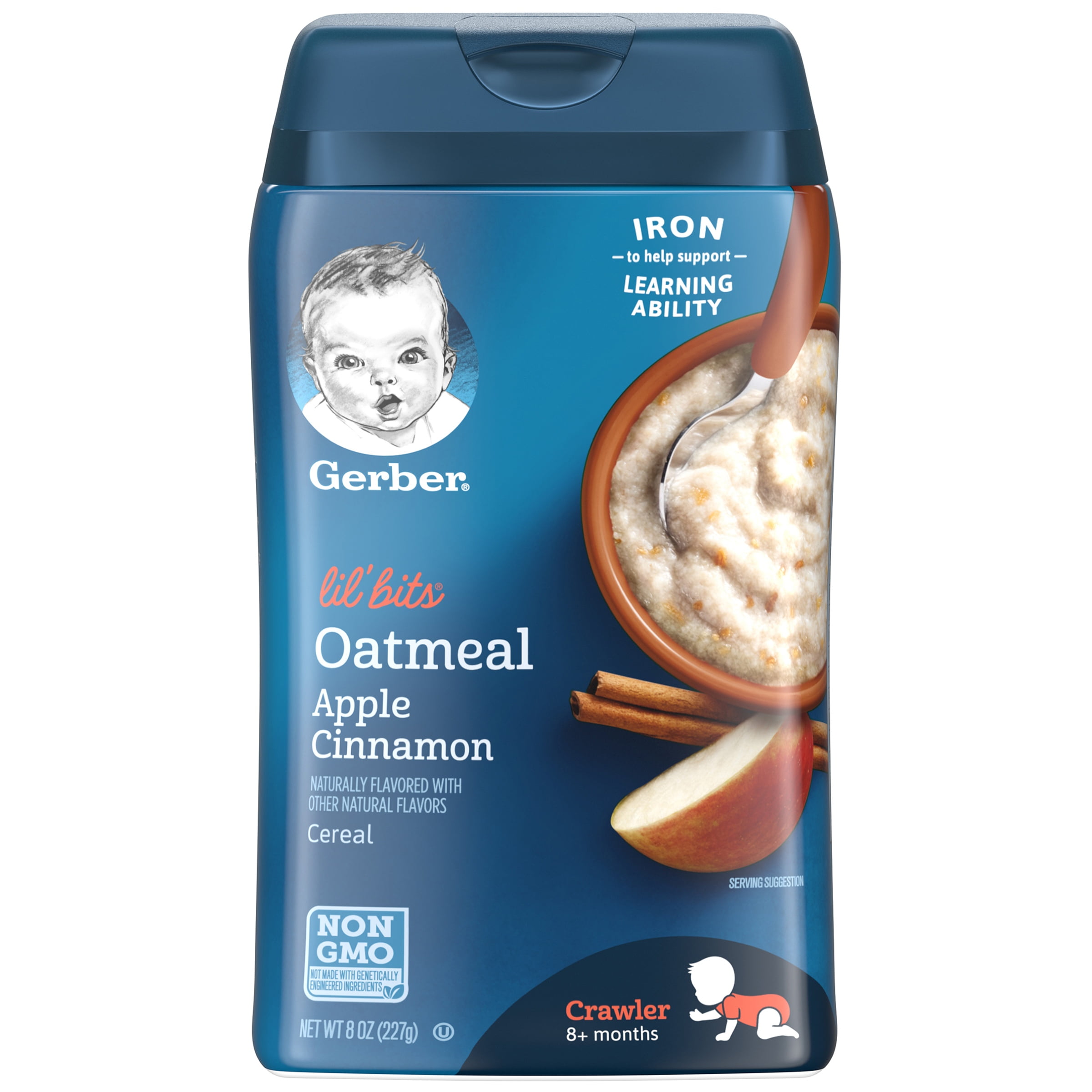 flavored baby cereal