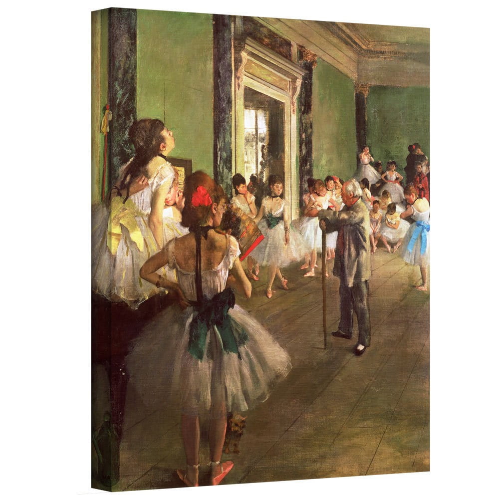 Edgar Degas "The Dancing Class" Gallery-wrapped Canvas Art