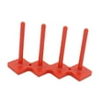 thumbnail image 4 of Rongfmy Support de Bobine Organisateur de Bobine 4 Rangements Support de Bobine Compact pour Surjeteuse Rouge, 4 of 9