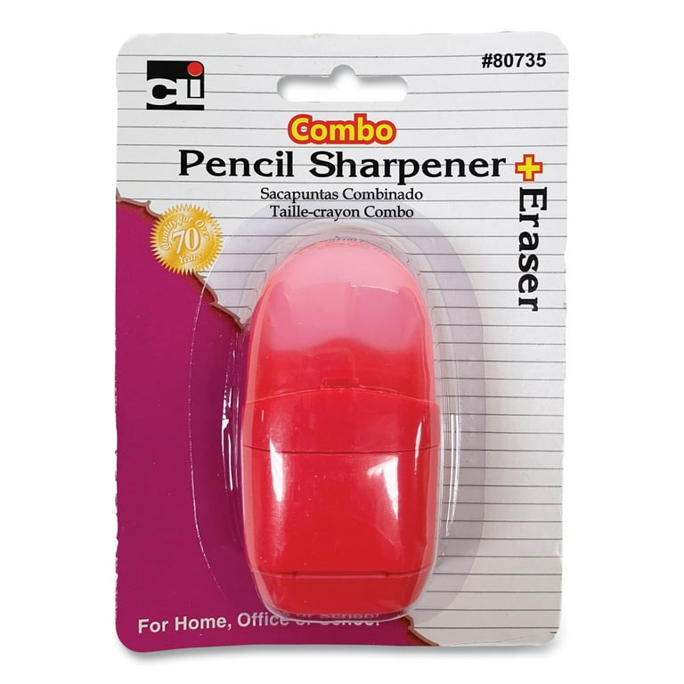 Manual Pencil and Crayon Sharpener, Randomly Assorted Colors Manual Pencil and Crayon Sharpener, Randomly Assorted Colors