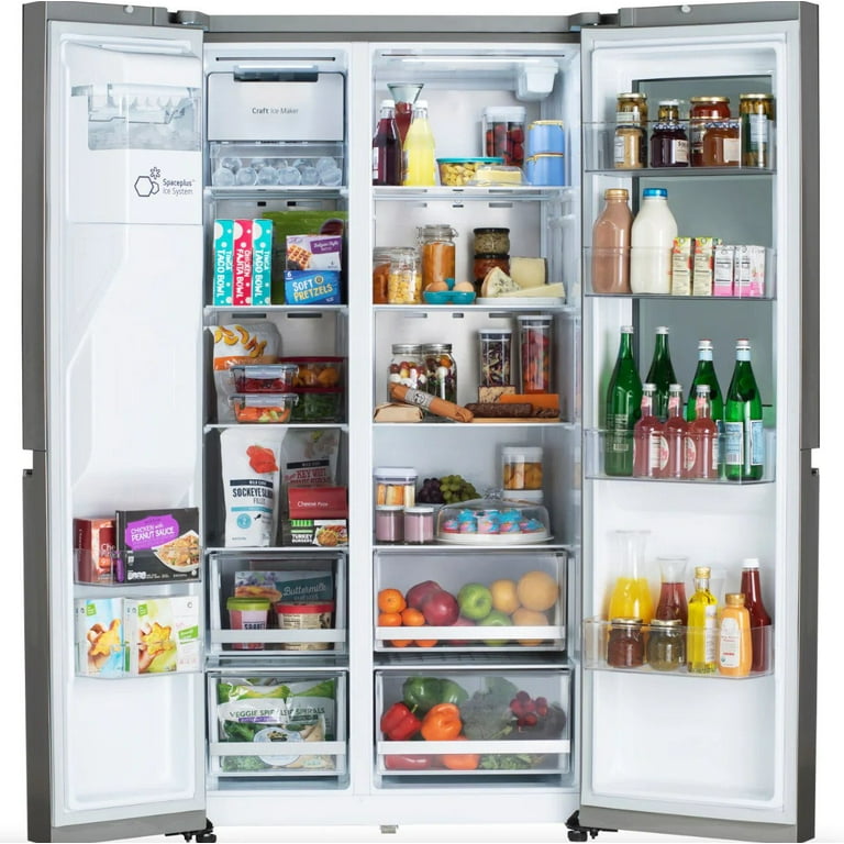 LRSOS2706S by LG - 27 cu. ft. Side-By-Side InstaView™ Refrigerator