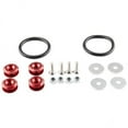 thumbnail image 1 of Kit de Protección de Aluminio Clips de Fijación Rápida Universal para Autos Rojos 2 piezas, 1 of 8