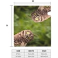 thumbnail image 5 of Funny Owl Tilting Head Mailbox Magnetic Post Mailbox Cover Garden Decor Outdoor Large 25.5" X 21", 5 of 5