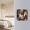 thumbnail image 5 of Dailycode Light Switch Plate Covers 3 Gang Wall Plate Plastics Outlet Covers for Kitchen Home Office Decor Rococo Red Pink Yellow Rose, 5 of 8