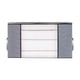thumbnail image 1 of Xihbxyly Bolsa para Guardar Colchas, Gran Capacidad para Guardar Ropa, Cremallera Reforzada, Tejido Transpirable, Ideal para Organizar Armarios, Ideal para Dormitorios, 70 X 50 X 30 Cm., 1 of 1