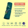 thumbnail image 3 of Wildkin Kids 100% Cotton Beach Towel for Boys and Girls (Jurassic Dinosaurs Blue), 3 of 6